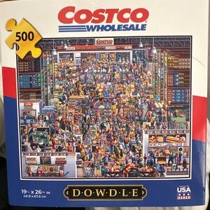 Dowdle Costco Wholesale 500 Piece Jigsaw Puzzle 19x26 Made in USA